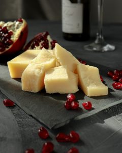 Parmigiano met granaatappel